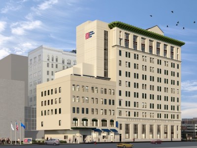 Гостиница Hilton Garden Inn Flint Downtown