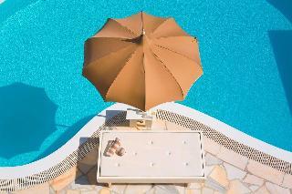 Hotel Anemos beach lounge