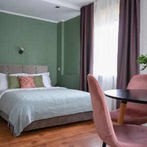 Accomodation facility Apartments Savina U Ploshchadi Pobedy Sovetsky avenue 33