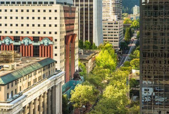 Гостиница The Duniway Portland, A Hilton Hotel