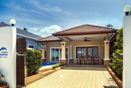 Гостиница Aonang Symphony 3 Bedrooms Private Pool Villas
