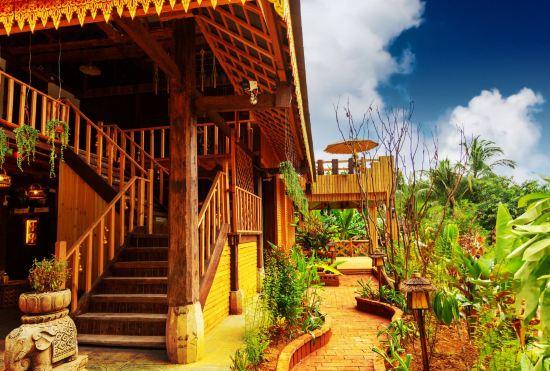 Hotel Xishuangbanna Jinghong Manba Dai Temple (Mengle Grand Buddha Temple Manhena Scenic Area Br
