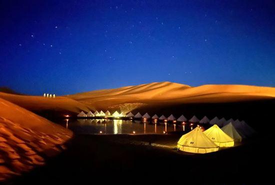 Гостиница Zhongwei Daxing Night Desert Camp