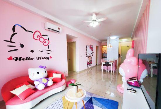 Hotel Puchong IOI & KL & Hello Kitty Theme Air-Con Suite