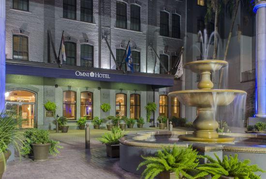 Гостиница Omni Riverfront New Orleans