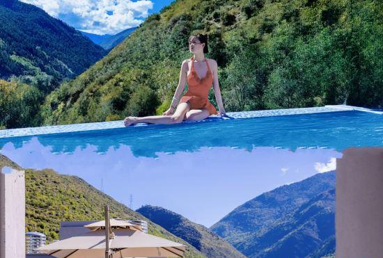 Гостиница Mushan Yingxue Private Tang Holiday Bieyuan (Siguniangshan Shuangqiaogou Scenic Area)