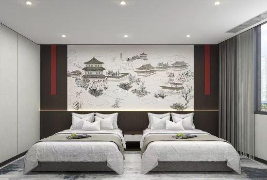Гостиница Linquan Dingwang Dazhong Bathing Hotel