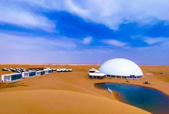 Гостиница Zhongwei Starfall Sandbank Campground